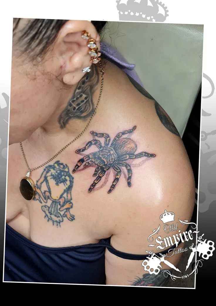 15970 tarantula arm tattoo